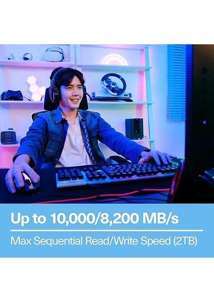 Excerıa Plus G4 2tb Nvme SSD – M.2 2280, Pcıe Gen5, 10000MB/S Okuma, 8200MB/S Yazma indirimleri