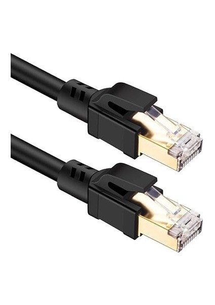 Plus PX-5216 5 Metre Cat8 Kablo, 40GBPS S/ftp 2000MHZ Yüksek Hızlı Internet Kablosu modelleri