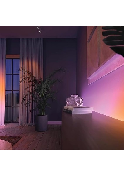 Hue Gradient Renkli Akıllı LED Şerit Aydınlatma, 2m, 16 Milyon Renk ve Renk Geçişli fırsatları