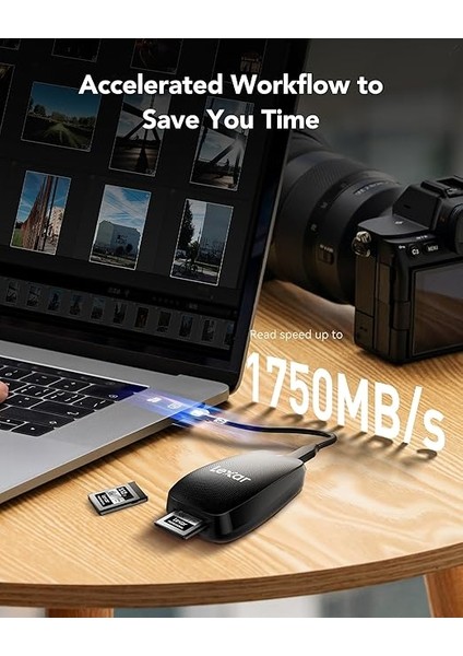 Professional Sılver Serisi 512 GB Cfexpress Kart, Tip B Cfe Kart, 1750 Mb/s'ye Kadar Okuma Hızı, Pcıe GEN3X2 Özellikli Cf Kart, Dslr ile Uyumlu, Xqd Kamera ile Ters (LCXEXSL512G-RNENG) indirimleri