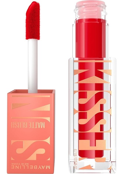 New York Sunkisser Hazy Matte Likit Allık - 36 Spicy Red