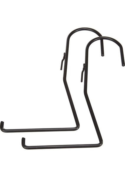 Yalı Balkon Saksı Metal Askısı 2 Adet YB05- Siyah