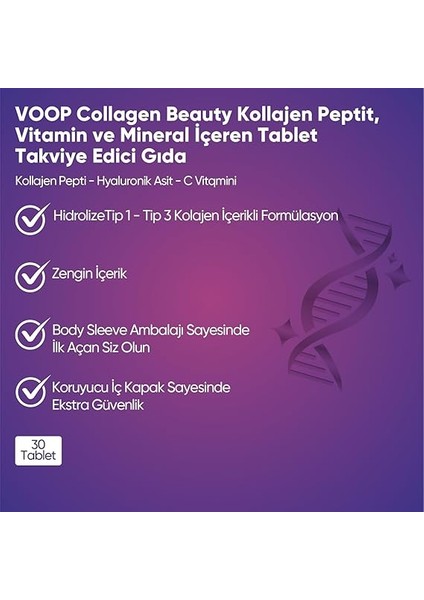 Collagen Beauty 30 Tablet modelleri