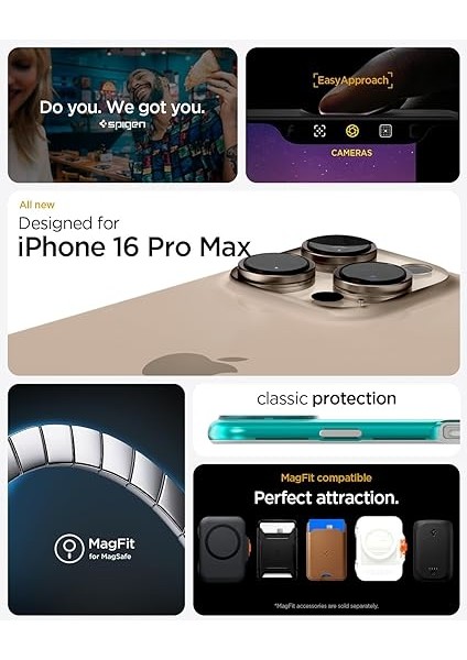 iPhone 16 Pro Max Magsafe Kılıf Classic C1 Hava Kanalı Teknolojisi™ Askeri Sınıf Koruma Magfit Bondi Blue iMac Tasarım Kapak - ACS08019 fiyatları