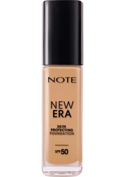 New Era Skin Protecting 160 Warm Almond Nemlendirici Etkili Spf 50 Hyaluronik Asitli Fondöten