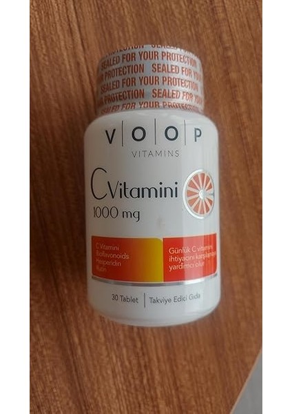 C Vitamini 1000 Miligram 30 Tablet fiyatları