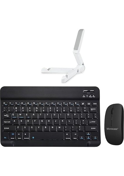 iPad 9.nesil 10.2 Inch 2021 Bluetooth Klavye ve Mouse (Tr Sticker) + Tablet Standı -AL2765 indirimleri