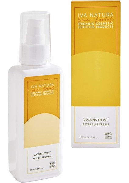 Natura Organik Güneş Sonrası Kremi Aloe Vera Özlü 125 ml