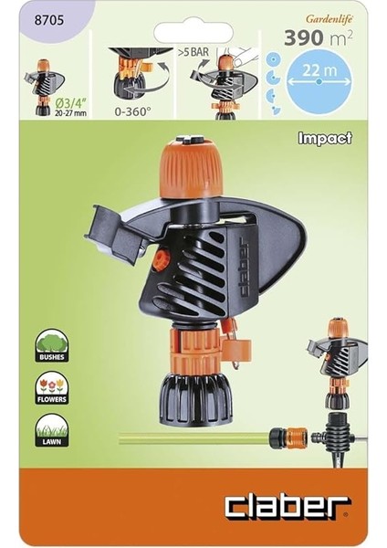 8705 Impact Sprınkler Head, Pulsar Sistem 3/4 Inç Dişi Fıskiye Başlığı fiyatları