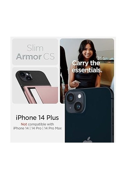 iPhone 14 Plus Kılıf Slim Armor Cs Rose Gold - ACS04912 fiyatları