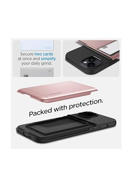 iPhone 14 Plus Kılıf Slim Armor Cs Rose Gold - ACS04912 modelleri