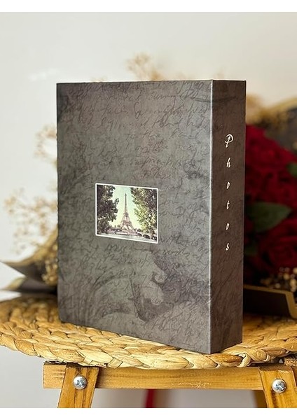 10 x 15 cm 200'LÜK Eyfel Kulesi Desenli Fotoğraf Albümü fiyatları