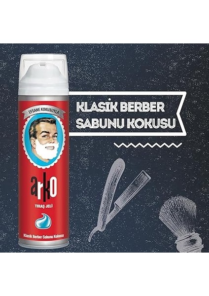 Men Efsane Erkek Tıraş Jeli 3X200 ml fiyatları