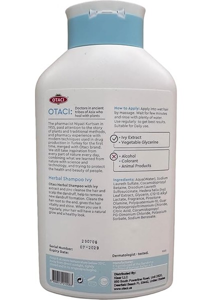 Şampuan Ivy (Kepeğe Karşı Etkili) 400ML modelleri