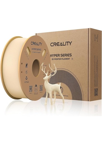 Resmi 3D Yazıcı Filament Hyper Pla Filament, Yüksek Hızlı Baskı, Dayanıklı ve Dayanıklı, Pürüzsüz, Çıkıntı Kalıcı Diional Doğruluk +/- 0,03 Mm, 2,2 Lb/makara, Cilt