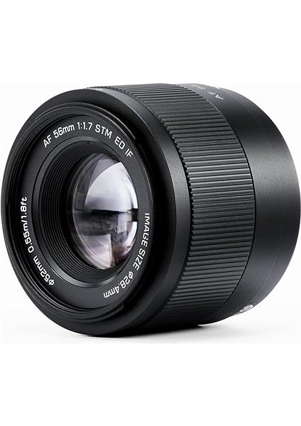 56 mm F1.7 Xf, 56 mm F/1.7 X-Mount Aps-C Af Lens, Fuji x Mount Camera X-T5 X-T4 X-T30 Iı X-S10 X-T200 X-T30 X-H1 X-H2 X-T3 X-T100 Için Standart Prime Lens fiyatları