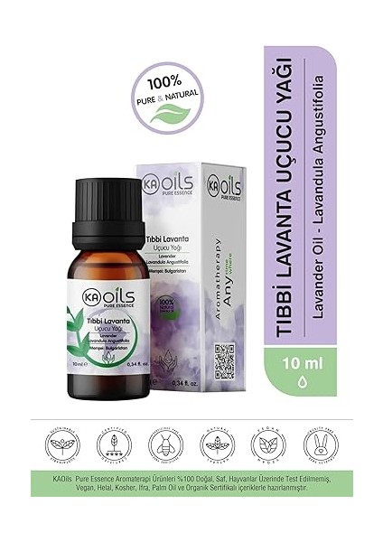 Tıbbi Lavanta Uçucu Yağı 10 ml | Lavandula Angustifolia Essential Oil | Uyku ve Stres Desteği | Yatıştırıcı Aromaterapi ve Difüzör Yağı modelleri