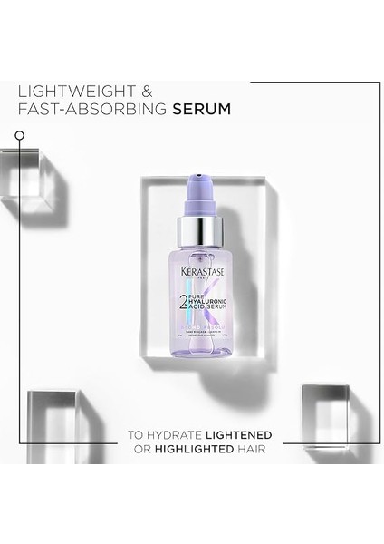 Serum, Kuru ve Sarıya Boyanmış Saçlar Için,%2 Saf, Nemlendirici Hyalüronik Asit Içerir modelleri