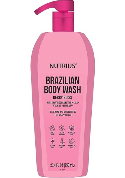 Berry Bliss Brazilian Duş Jeli 750ML