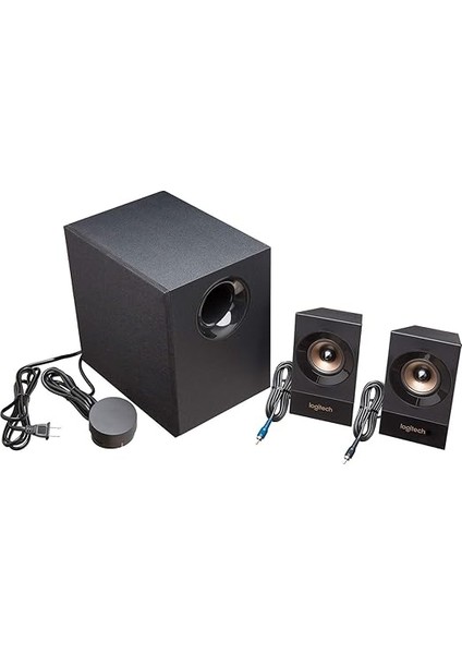 Z533 2.1 Multimedya Hoparlör Sistemi, Subwoofer, Rms, 3.5 mm Aux, Rca Girişleri, Kontrol Bölmesi, 120 W, Siyah modelleri