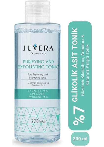 Purifying And Exfoliating Tonik 200 ml Yüzde Yedi Ga fiyatları