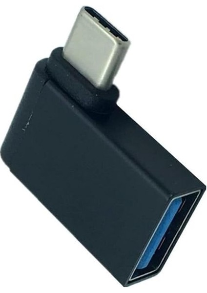 4658 Type-C 3.1 To USB 3.0 Şarj 90 Dirsek Köşe Çevirici Dönüştürücü Adaptör fiyatları