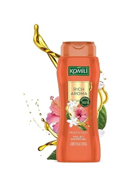 1878 Rich Aroma Peace&calm Kalıcı Parfüm Etkili Duş Jeli 500 ml fırsatları