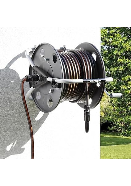 8890 Metal 40 Hortum Makarası Duvara Asılabilir, Metal Yapı fırsatları