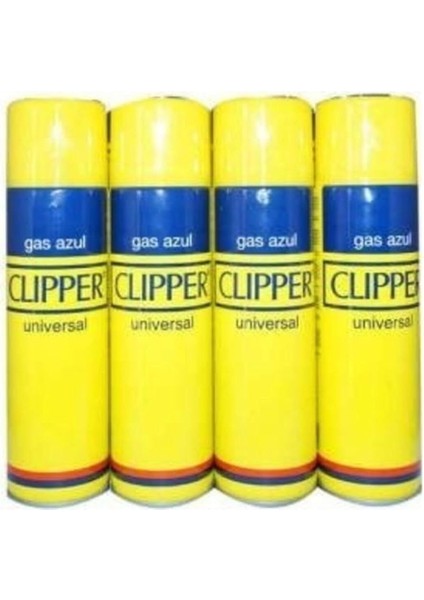 Çakmak Gazı 4 x 250 ml Tek Ebat Aksesuar Özellikleri ile Kullanıma Uygun