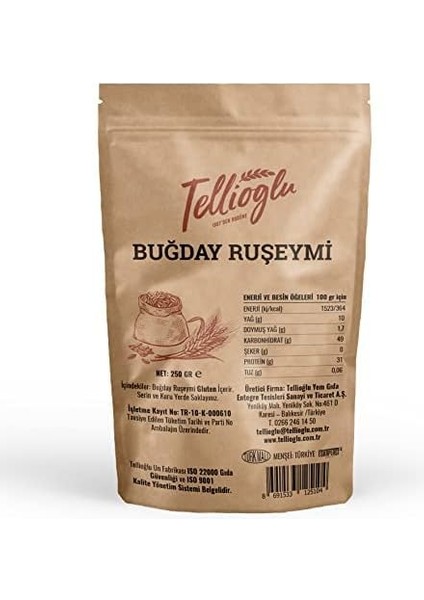 Tellioğlu Buğday Ruşeymi 250 gr fiyatları