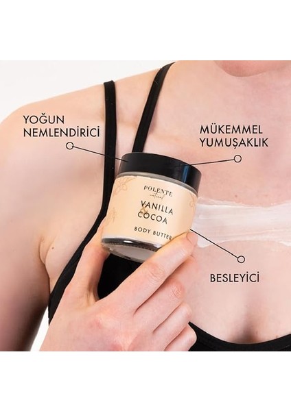Natural - Vanilya & Kakao Body Butter/yoğun Vücut Nemlendiricisi (100 Ml) modelleri
