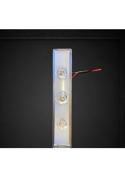 5 Li Paket Set 3 Lensli Mercekli Gün Işığı 3000K 24V Tente Armatürü