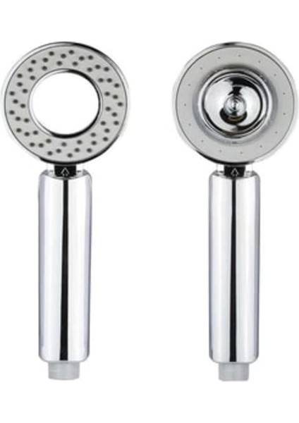 Taraflı Yüksek Basınçlı Su Akıtan Şampuan Hazneli Tasarruflu Duş Başlığı