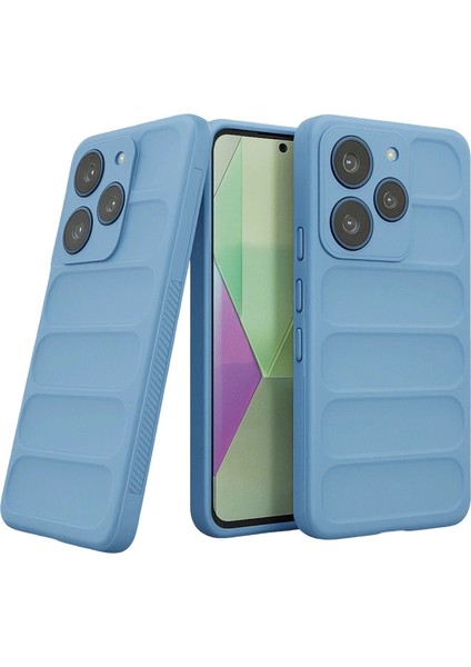 General Mobile Era 50 Kılıf Optimum Silikon - Mavi