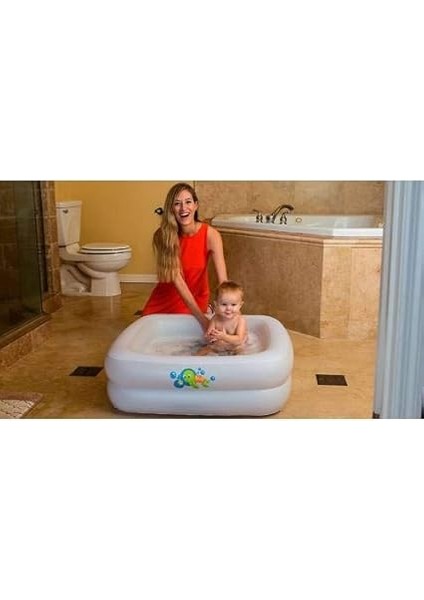 Plaj Topu Hediyeli - Şişme Zemin Bebek Havuz - Küveti -51116 fiyatları