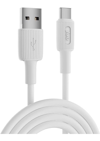 66W Usb-A To USB Type-C Silikon Hızlı Şarj ve Data Kablosu Beyaz 1 Metre indirimleri