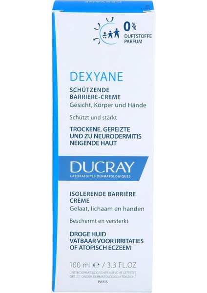 Dexyane Insulating Barrier Krem Kuru Ciltler Için Nemlendirici Krem (100 Ml)