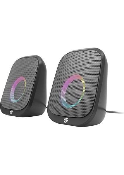 DHS-2113 6WTAŞINABILIR 2.0 Oyuncu Bilgisayar Hoparlörü Rgb Işıklı