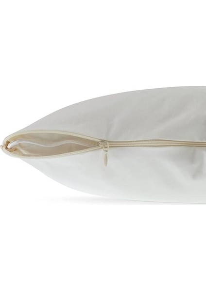 Pamuk Penye Sıvı Geçirmez Yastık Alezi 35 x 45 (2'li Pa Ket), Çok Renkli, Std modelleri