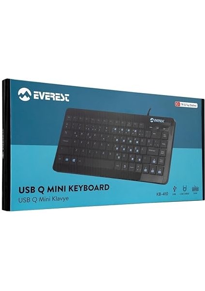 KB-410 Siyah USB Q Mini Klavye indirimleri