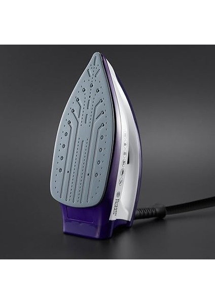 Hobbs 24440-56 Steam Power Ütü, 2600W, 3 Buhar Ayarı, 4.5 Bar Basınç, 100 G/dk'ya Kadar Değişken Buhar, 1.3l Su Haznesi, Kireç Koruması, Mor fırsatları