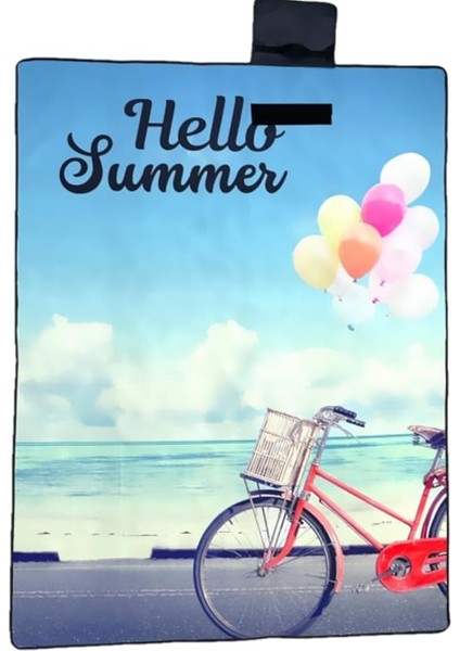 Plaj Havlusu, Piknik Örtüsü, Plaj Matı, Çantalı Plaj Hasırı,kamp Battaniyesi, Kamp Matı, Katlanabilir, Hafif, Su Geçirmez, Kum Geçirmez (Bisiklet-Sahil Yolu) fırsatları