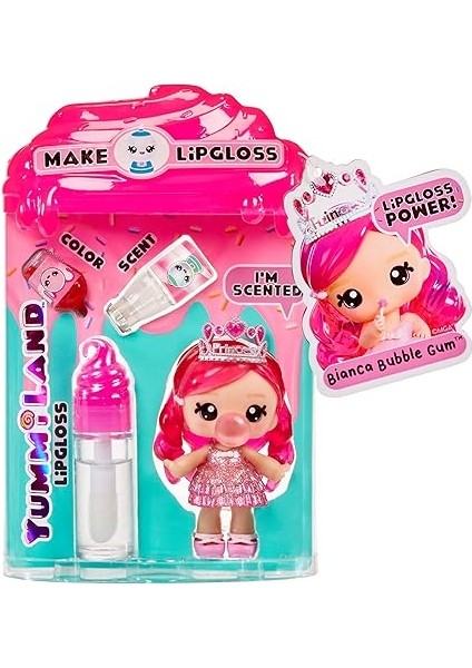 Yummiland Bianca Bubblegum Bebeği ve Dudak Parlatıcısı, Yummiland indirimleri