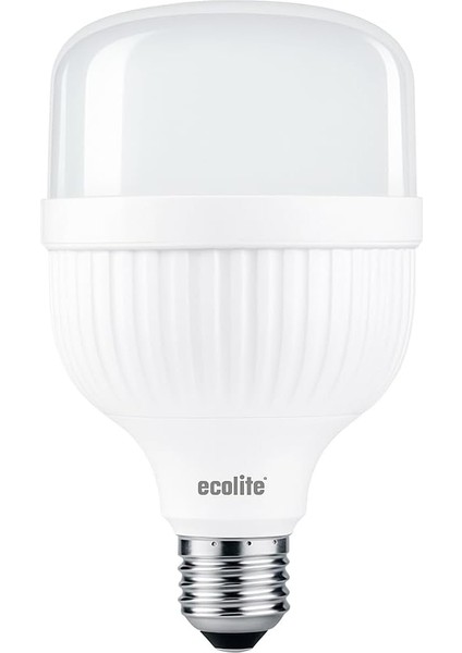 18W Jumbo LED Ampul, 3000K Sarı Işık, 1600 Lümen, 104W Eşdeğer, E27 Duy, 220V, Dimmer Uyumsuz, F Enerji Sınıfı