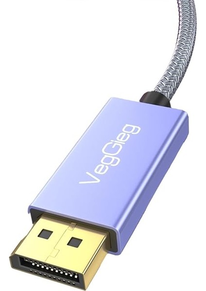 8K/60Hz 4K/144Hz/120Hz Type-C 3.1 To Displayport 1.4 Çift Yönlü Kablo 2 Metre fırsatları