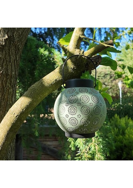 Güneş Enerjili Dekoratif LED Fener / Askılı Bahçe Feneri / Bahçe Dekorasyon Feneri / GT-SL25G modelleri