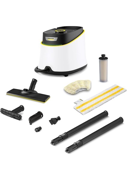 Sc 3 Deluxe Buharlı Makine, Beyaz