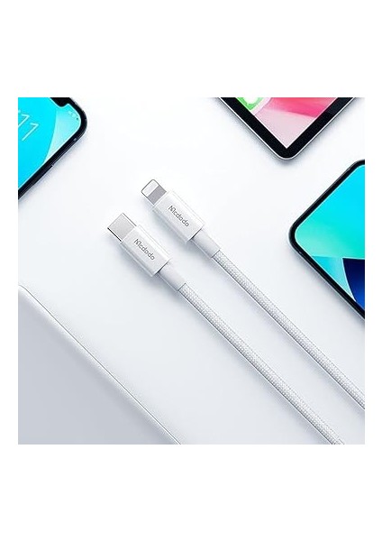 CA-2760 Type-C To Lightning Pd 36W Hızlı Data/şarj Kablosu 1.2m - Beyaz modelleri