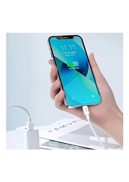 CA-2760 Type-C To Lightning Pd 36W Hızlı Data/şarj Kablosu 1.2m - Beyaz fırsatları