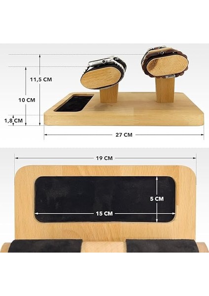 Saat Tutucu Organizer, Ahşap Askesuar ve Takı Düzenleyici modelleri